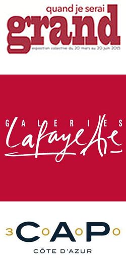 montage illustration Actualité Saint-Laurent ; "quand je serai grand", "Galeries" "Lafayette, "Cap 3000"