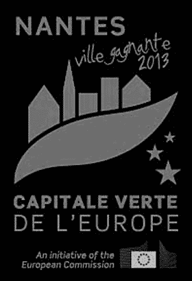 Logo "Nantes capitale verte de l'Europe"(2013)