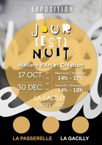 Gacilly poster "Jour [est] nuit" ("Day [is] night") from October 17 to December 30, 2020