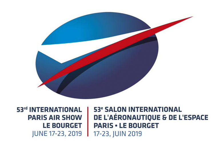 Logo du 53ème salon international Paris Air Show (le Bourget)